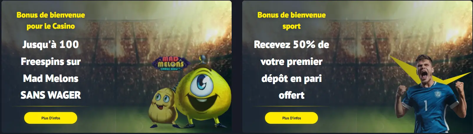 Promotions Yonibet Casino — bonus de bienvenue, rechargements, cashback et campagnes récurrentes